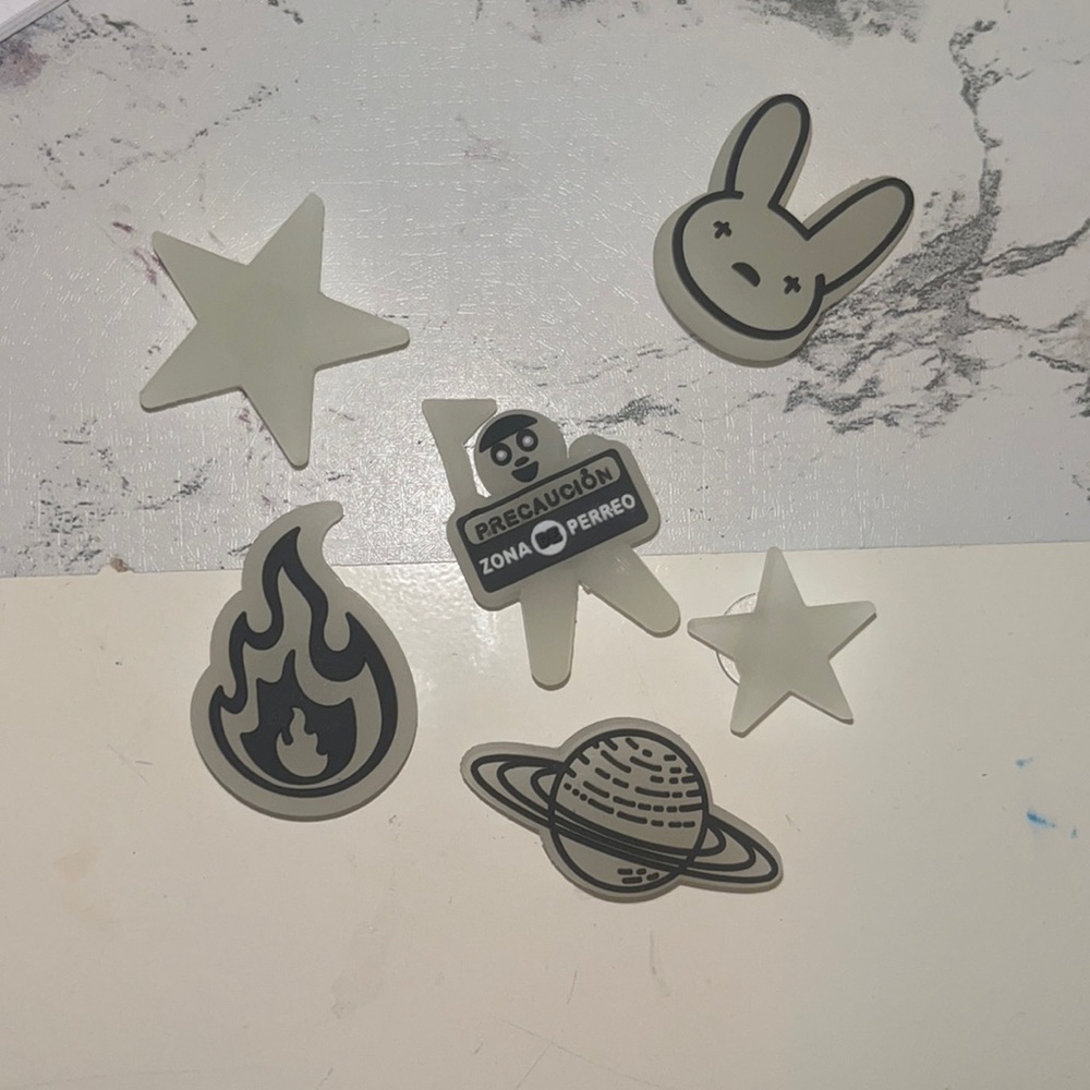 Bad Bunny jibbitz charms